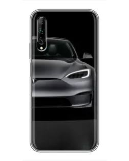 Чехол для Huawei Y7 Pro 2019 с картинкой «Tesla Model S Look» Чехол для Huawei Y7 Pro 2019 с картинкой «Tesla Model S Look»