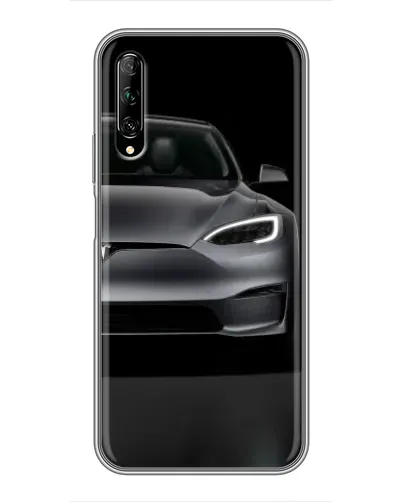 Чехол для Huawei Y7 Pro 2019 с картинкой «Tesla Model S Look» Чехол для Huawei Y7 Pro 2019 с картинкой «Tesla Model S Look»