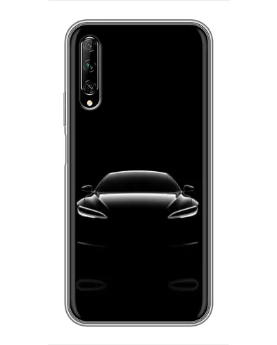 Чехол для Huawei Y7 Pro 2019 с картинкой «Силуэт Tesla Night» Чехол для Huawei Y7 Pro 2019 с картинкой «Силуэт Tesla Night»