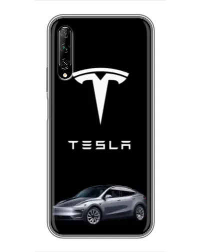 Чехол для Huawei Y7 Pro 2019 с картинкой «Tesla Model Y» Чехол для Huawei Y7 Pro 2019 с картинкой «Tesla Model Y»