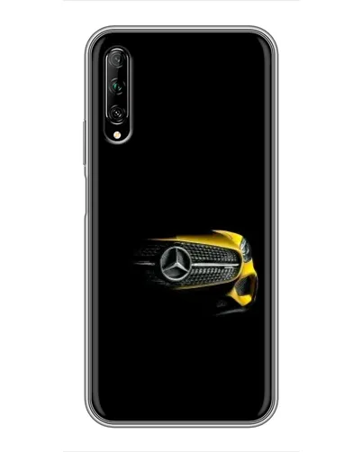 Чехол для Huawei Y7 Pro 2019 с картинкой «Mercedes — ретро стиль»