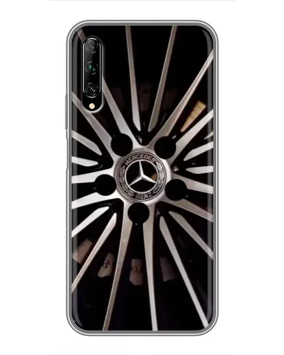 Чехол для Huawei Y7 Pro 2019 с картинкой «Диск Mercedes»