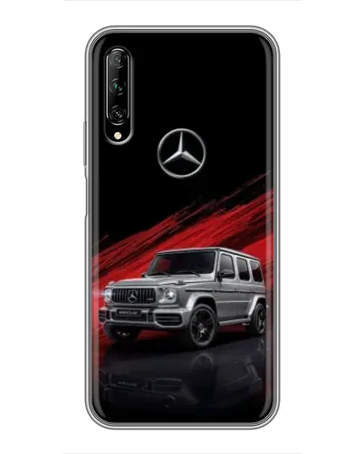 Чехол для Huawei Y7 Pro 2019 с картинкой «Mercedes G-Class красный»
