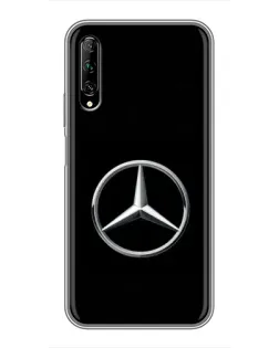 Чехол для Huawei Y7 Pro 2019 с картинкой «Mercedes классический лого»