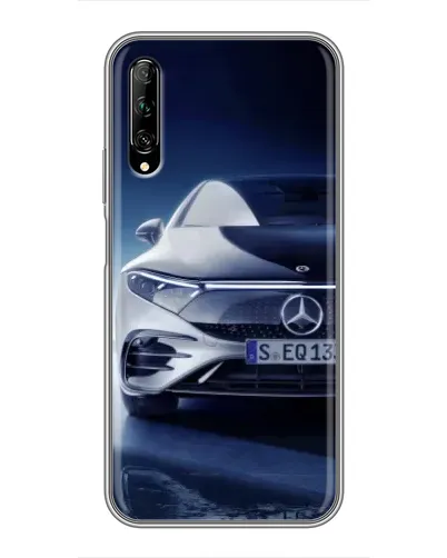 Чехол для Huawei Y7 Pro 2019 с картинкой «Mercedes EQ — будущее»