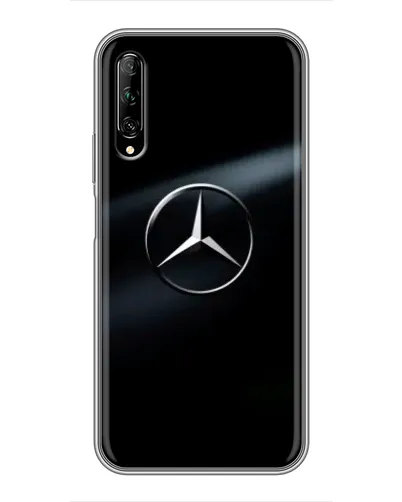 Чехол для Huawei Y7 Pro 2019 с картинкой «Mercedes на металле» Чехол для Huawei Y7 Pro 2019 с картинкой «Mercedes на металле»