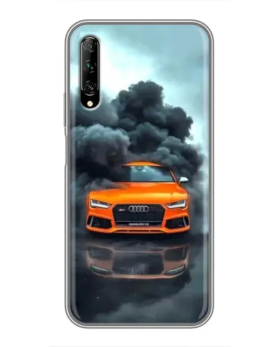 Чехол для Huawei Y7 Pro 2019 с картинкой «Audi в облаках дыма» Чехол для Huawei Y7 Pro 2019 с картинкой «Audi в облаках дыма»