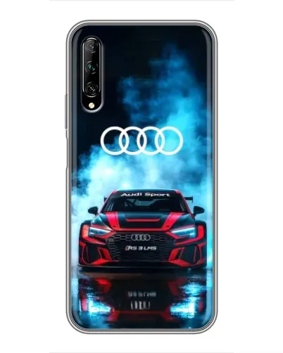 Чехол для Huawei Y7 Pro 2019 с картинкой «Audi Sport — неон» Чехол для Huawei Y7 Pro 2019 с картинкой «Audi Sport — неон»