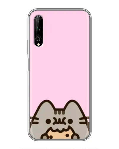 Чехол для Huawei Y7 Pro 2019 с картинкой «Pusheen и печенье» Чехол для Huawei Y7 Pro 2019 с картинкой «Pusheen и печенье»