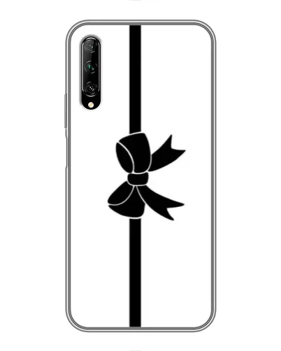 Чехол для Huawei Y7 Pro 2019 с картинкой «Вертикальный бант»
