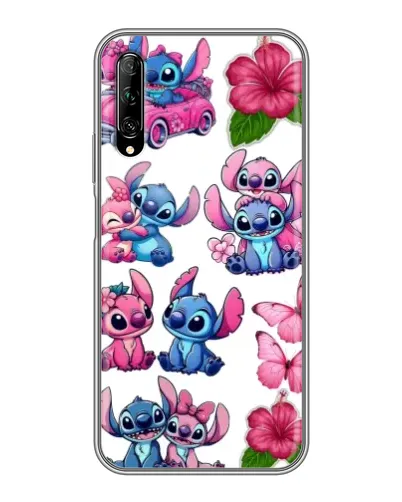 Чехол для Huawei Y7 Pro 2019 с картинкой «Стикеры Stitch и Angel» Чехол для Huawei Y7 Pro 2019 с картинкой «Стикеры Stitch и Angel»