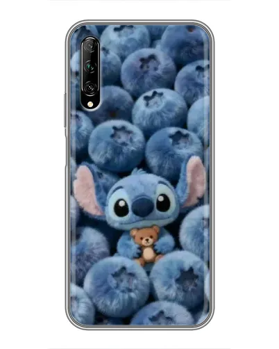 Чехол для Huawei Y7 Pro 2019 с картинкой «Стич и голубика» Чехол для Huawei Y7 Pro 2019 с картинкой «Стич и голубика»