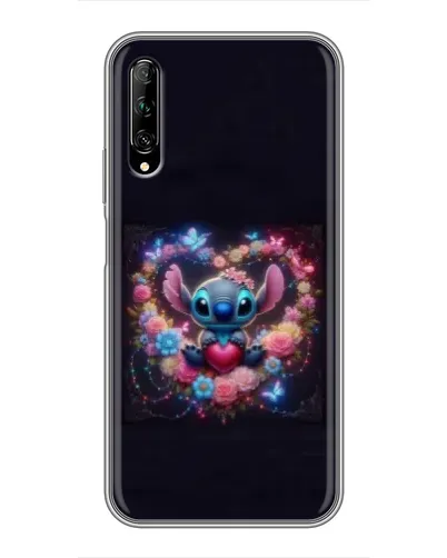 Чехол для Huawei Y7 Pro 2019 с картинкой «Stitch в цветах» Чехол для Huawei Y7 Pro 2019 с картинкой «Stitch в цветах»