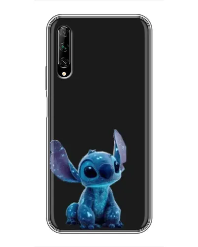 Чехол для Huawei Y7 Pro 2019 с картинкой «Стич на черном» Чехол для Huawei Y7 Pro 2019 с картинкой «Стич на черном»