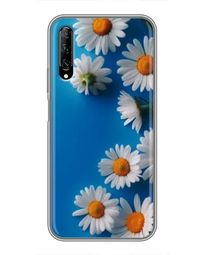 Чехол для Huawei Y7 Pro 2019 с картинкой «Белоснежные маргаритки»