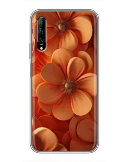 Чехол для Huawei Y7 Pro 2019 с картинкой «Оранжевый макро цветок» Чехол для Huawei Y7 Pro 2019 с картинкой «Оранжевый макро цветок»