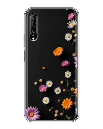 Чехол для Huawei Y7 Pro 2019 с картинкой «Цветочная композиция»