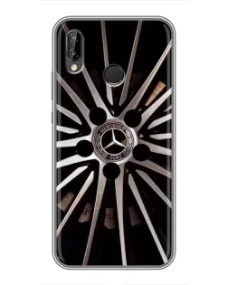 Чехол для Huawei Y7 2019 с картинкой «Диск Mercedes»