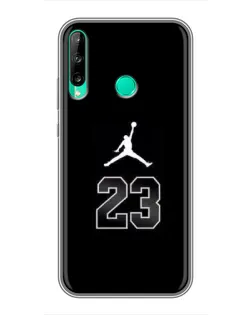 Чехол для Huawei Y7p (2020) с картинкой «Jordan Flight 23»