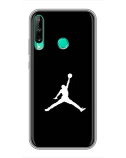 Чехол для Huawei Y7p (2020) с картинкой «Jordan Silhouette»
