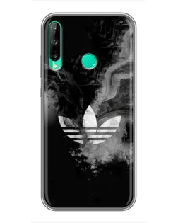 Чехол для Huawei Y7p (2020) с картинкой «Абстрактный дым Adidas»