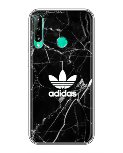 Чехол для Huawei Y7p (2020) с картинкой «Белый мрамор Adidas»