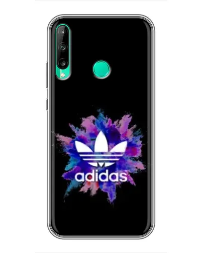 Чехол для Huawei Y7p (2020) с картинкой «Взрыв красок Adidas»