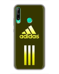 Чехол для Huawei Y7p (2020) с картинкой «Оливковый градиент Adidas»