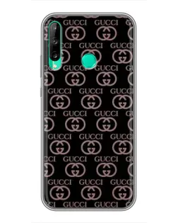 Чехол для Huawei Y7p (2020) с картинкой «Классическая монограмма Gucci»