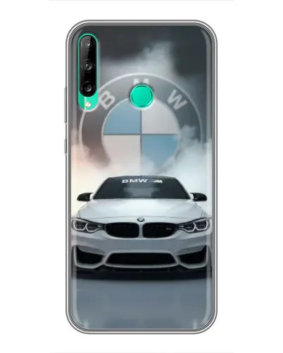 Чехол для Huawei Y7p (2020) с картинкой «BMW в белом дыму» Чехол для Huawei Y7p (2020) с картинкой «BMW в белом дыму»