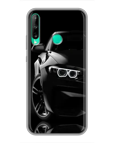 Чехол для Huawei Y7p (2020) с картинкой «Черная BMW — профиль» Чехол для Huawei Y7p (2020) с картинкой «Черная BMW — профиль»