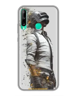 Чохол для Huawei Y7p (2020) з картинкою «PUBG — боєць у пилу»