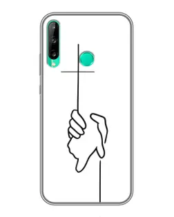 Чохол для Huawei Y7p (2020) з картинкою «Рука тримає»
