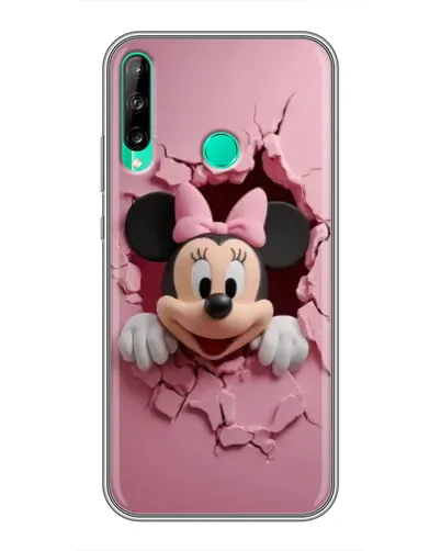 Чехол для Huawei Y7p (2020) с картинкой «Минни сквозь стену»