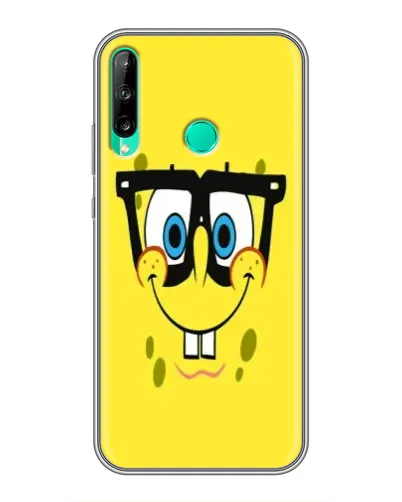 Чехол для Huawei Y7p (2020) с картинкой «Минималистичный Спанч Боб» Чехол для Huawei Y7p (2020) с картинкой «Минималистичный Спанч Боб»