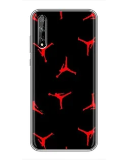 Чехол для Huawei P Smart S / Y8p (2020) с картинкой «Jordan Red Pattern» Чехол для Huawei P Smart S / Y8p (2020) с картинкой «Jordan Red Pattern»