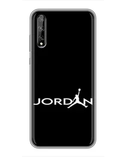 Чехол для Huawei P Smart S / Y8p (2020) с картинкой «Jordan White Logo» Чехол для Huawei P Smart S / Y8p (2020) с картинкой «Jordan White Logo»