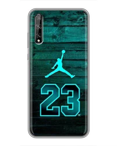 Чехол для Huawei P Smart S / Y8p (2020) с картинкой «Jordan Cyan 23» Чехол для Huawei P Smart S / Y8p (2020) с картинкой «Jordan Cyan 23»