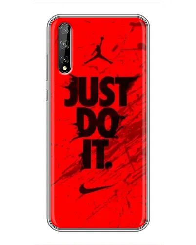 Чехол для Huawei P Smart S / Y8p (2020) с картинкой «Nike Just Do It» Чехол для Huawei P Smart S / Y8p (2020) с картинкой «Nike Just Do It»
