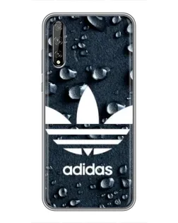 Чехол для Huawei P Smart S / Y8p (2020) с картинкой «Adidas Trefoil Blue»