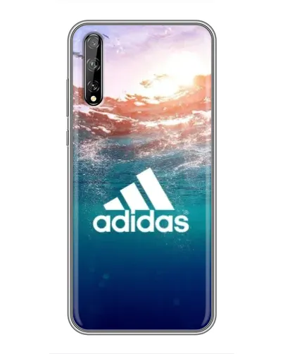 Чехол для Huawei P Smart S / Y8p (2020) с картинкой «Океанская глубина адидас»