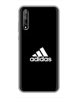 Чехол для Huawei P Smart S / Y8p (2020) с картинкой «Черная классика Adidas»