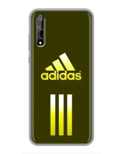 Чехол для Huawei P Smart S / Y8p (2020) с картинкой «Оливковый градиент Adidas»