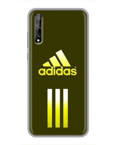 Чехол для Huawei P Smart S / Y8p (2020) с картинкой «Оливковый градиент Adidas»