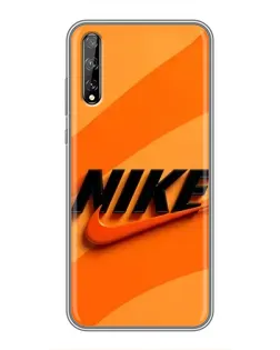 Чехол для Huawei P Smart S / Y8p (2020) с картинкой «Оранжевый драйв Nike» Чехол для Huawei P Smart S / Y8p (2020) с картинкой «Оранжевый драйв Nike»