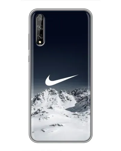 Чехол для Huawei P Smart S / Y8p (2020) с картинкой «Nike — зимние горы» Чехол для Huawei P Smart S / Y8p (2020) с картинкой «Nike — зимние горы»