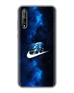 Чехол для Huawei P Smart S / Y8p (2020) с картинкой «Звездный путь Nike» Чехол для Huawei P Smart S / Y8p (2020) с картинкой «Звездный путь Nike»