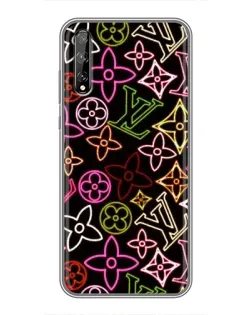 Чехол для Huawei P Smart S / Y8p (2020) с картинкой «Неоновый микс Nike» Чехол для Huawei P Smart S / Y8p (2020) с картинкой «Неоновый микс Nike»