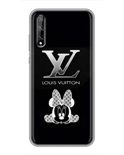Чехол для Huawei P Smart S / Y8p (2020) с картинкой «LV и Минни Маус»