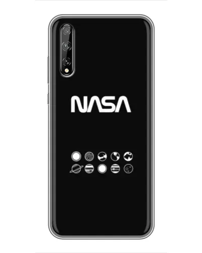Чехол для Huawei P Smart S / Y8p (2020) с картинкой «NASA — технический принт» Чехол для Huawei P Smart S / Y8p (2020) с картинкой «NASA — технический принт»